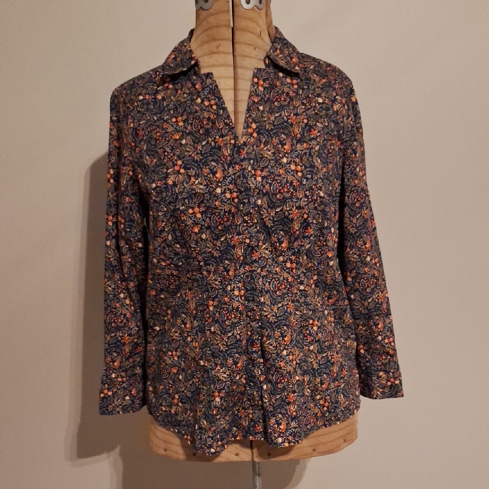 Croft & Barrow Multicolor Floral Blazer